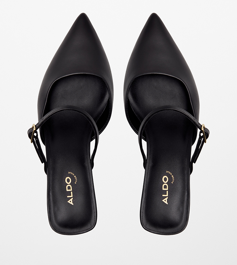 REEVE Pointed Toe Mule Pumps