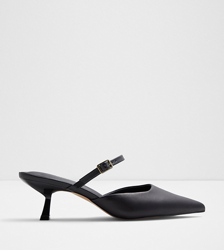 REEVE Pointed Toe Mule Pumps