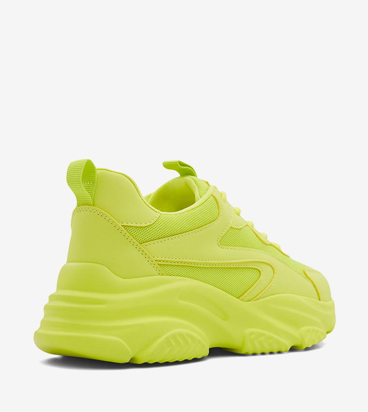 Buy Call It Spring REFRESH Low Top Chunky Sneakers In Yellow