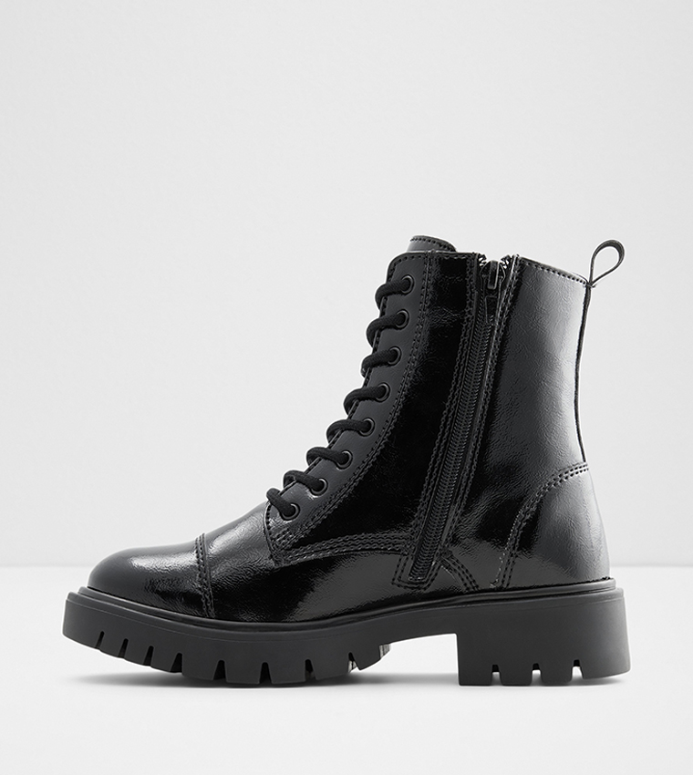 Aldo black boots shop