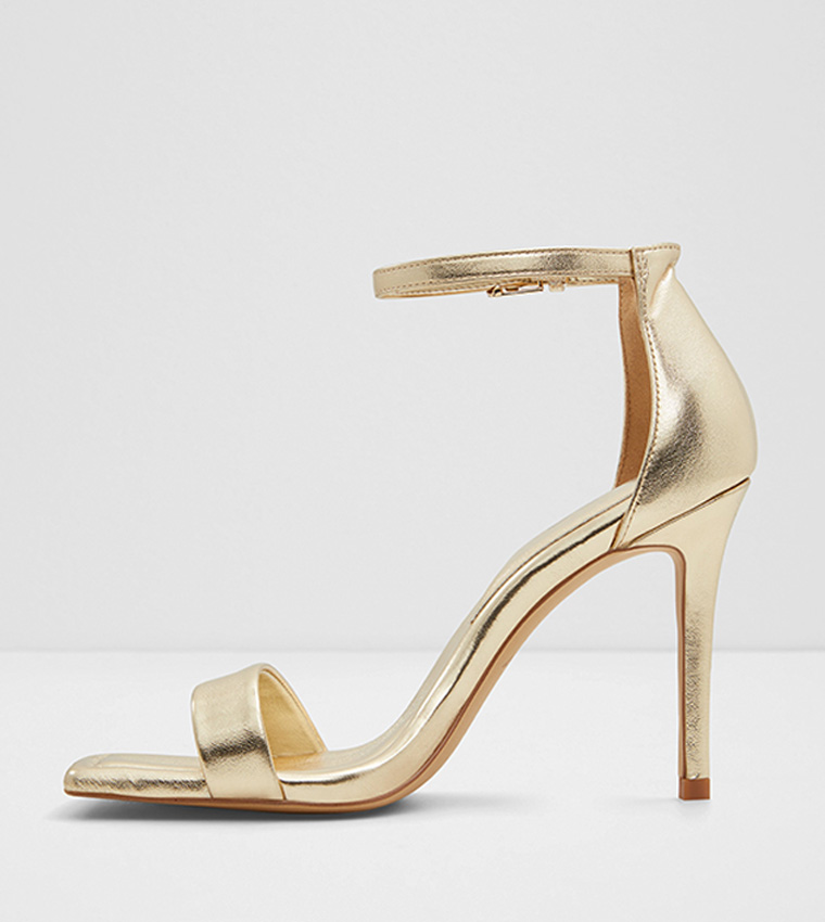 Renza Square Toe Stiletto Heeled Sandals-Flex Collections 