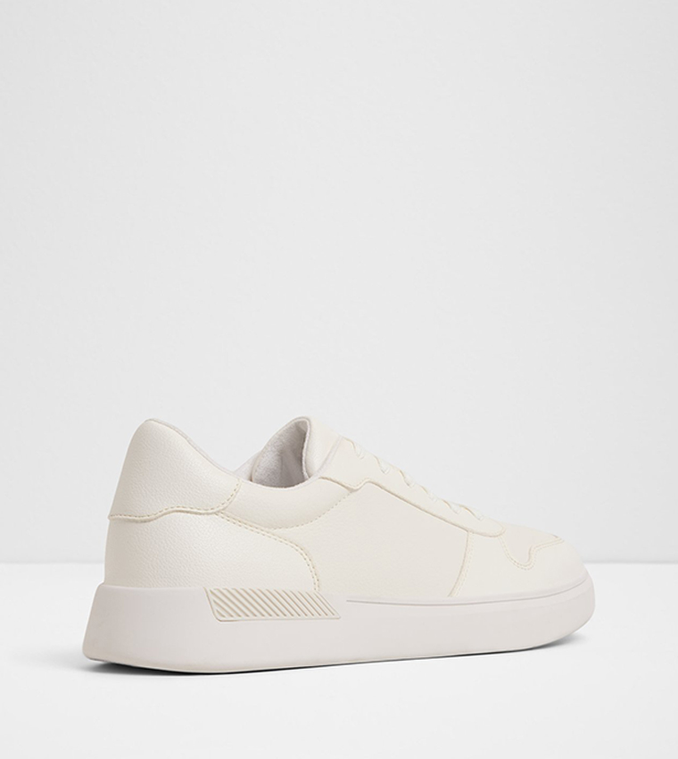 RETRO Round Toe Lace-Up Sneakers