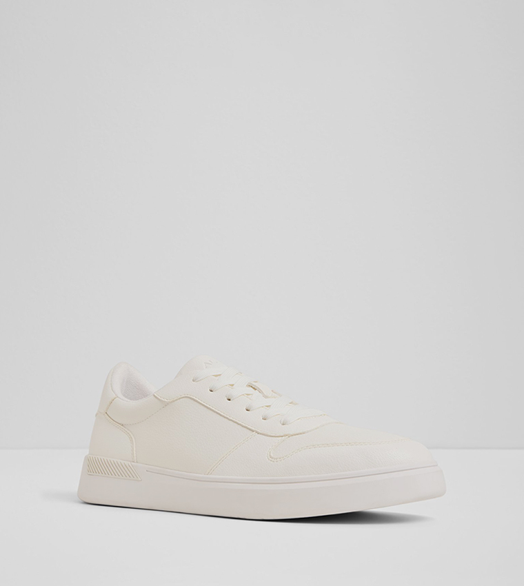 RETRO Round Toe Lace-Up Sneakers
