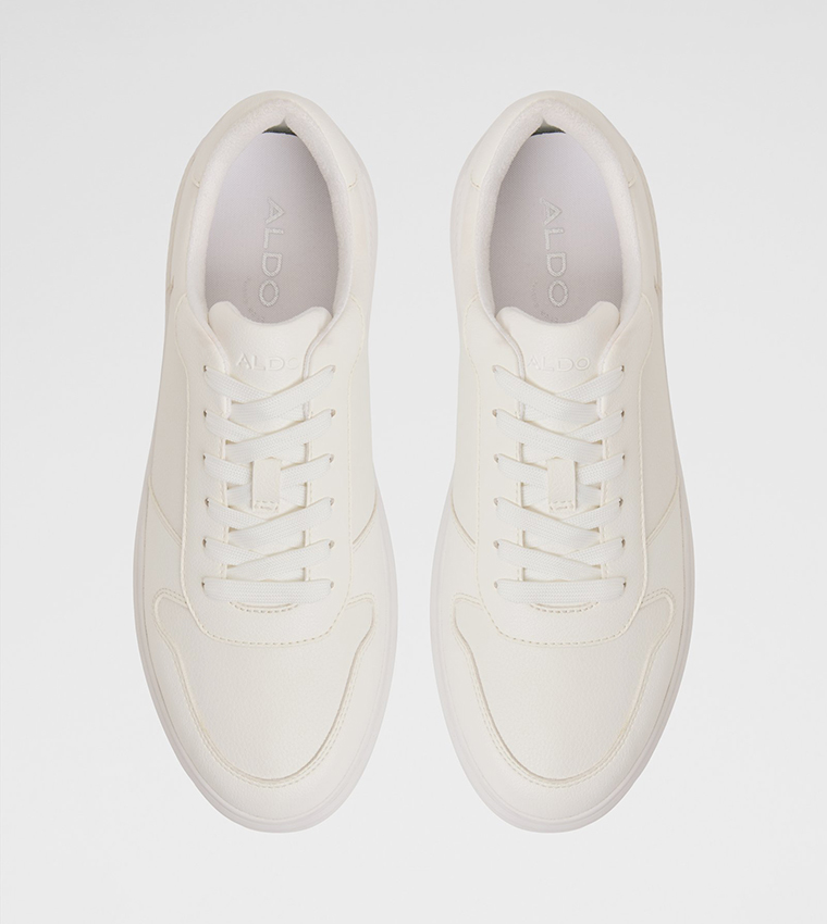 RETRO Round Toe Lace-Up Sneakers