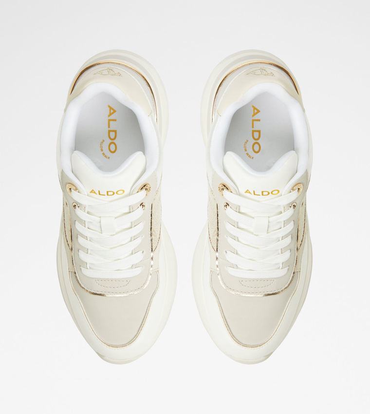 REXSON Color Block Wedge Sneakers