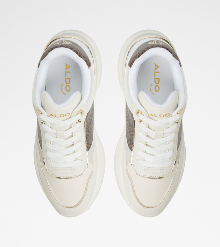 REXSON Color Block Wedge Sneakers