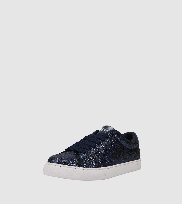 THERON V Glitter Low Top Sneakers