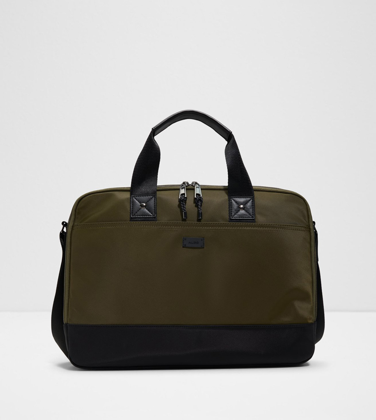 RHERARIEN Color Block Laptop Bag