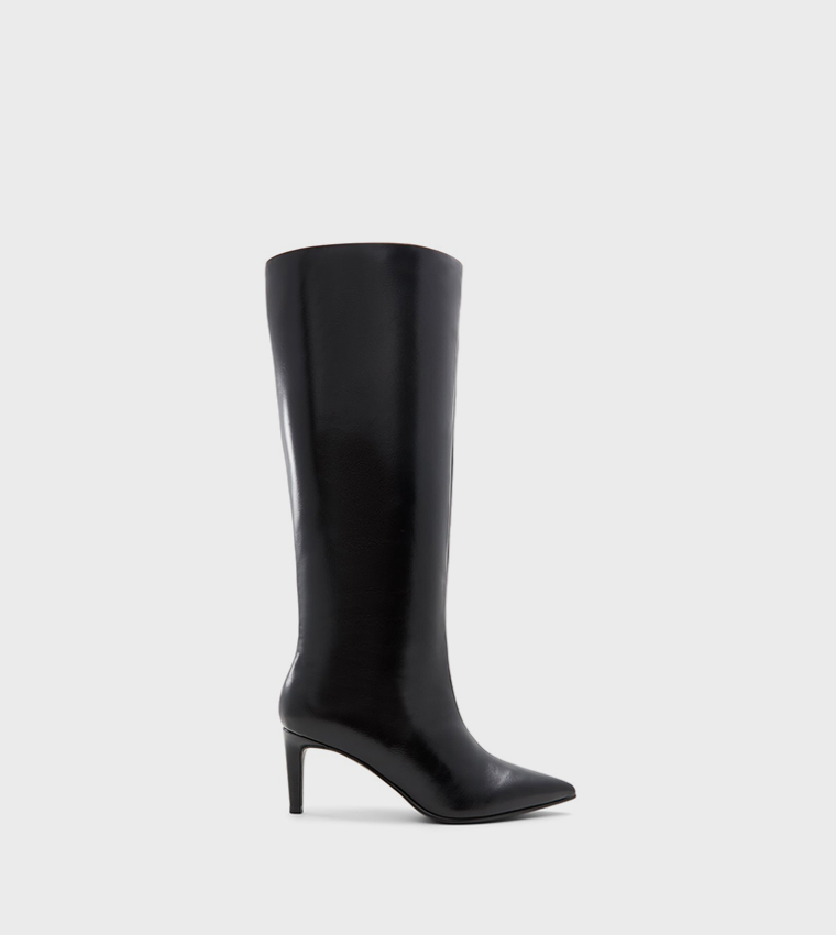 RHODDE Pointed Toe Knee High Boots
