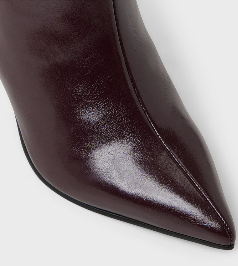 RHODDE Knee High Heeled Boots