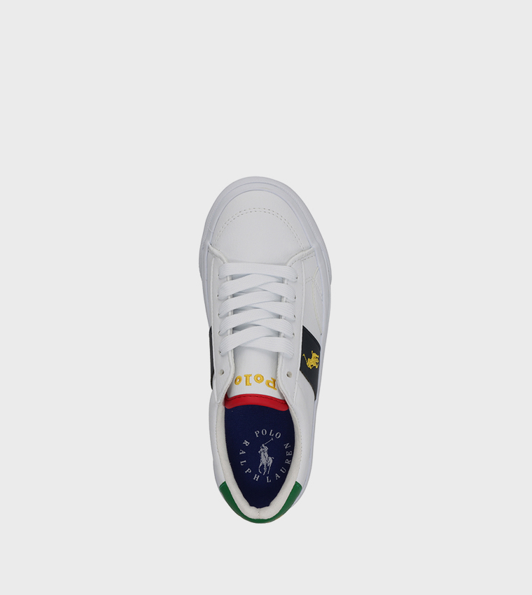 RYLEY Logo Detail Lace-Up Sneakers