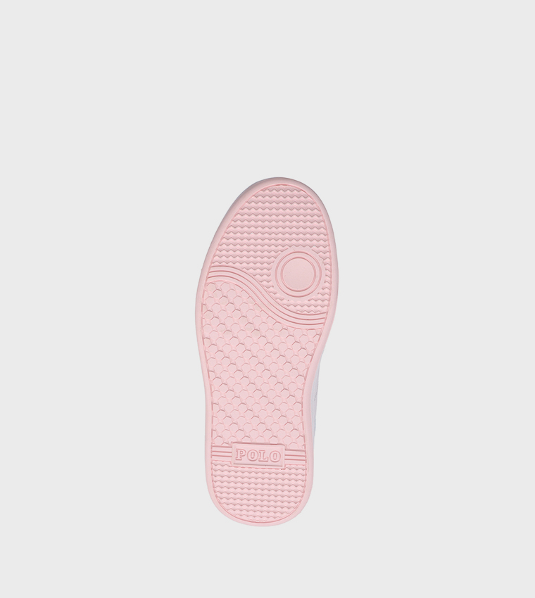 POLO COURT II Color Block Lace-Up Sneakers