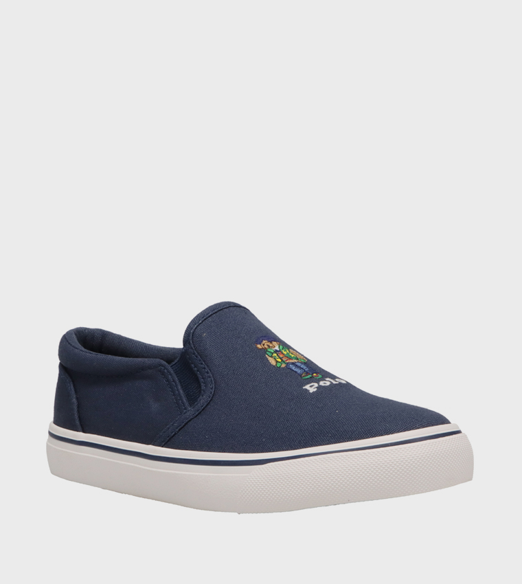 KEATON Embroidered Slip-Ons