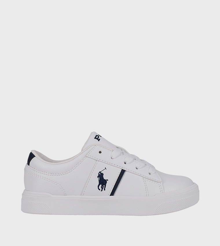 FRAZIER Logo Embroidered Lace-Up Sneakers