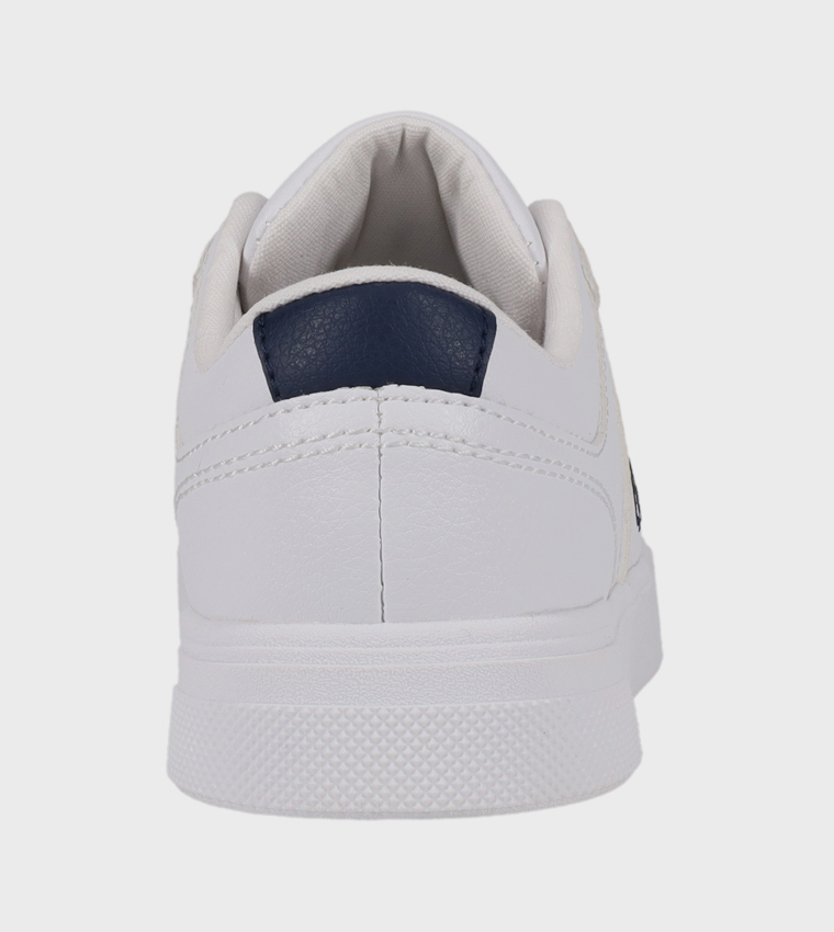 FRAZIER Logo Embroidered Lace-Up Sneakers
