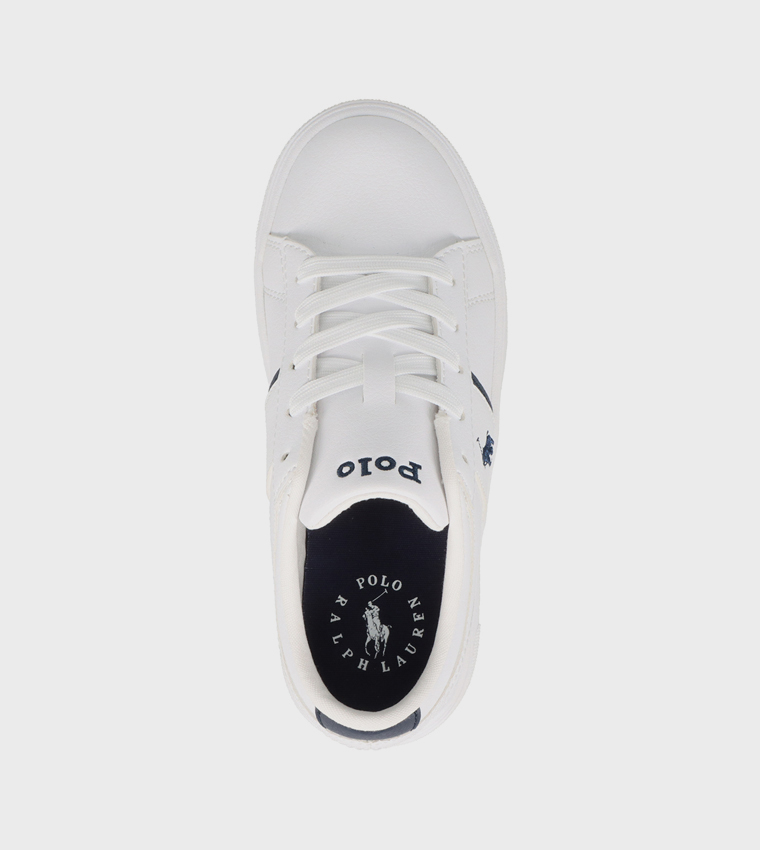 FRAZIER Logo Embroidered Lace-Up Sneakers
