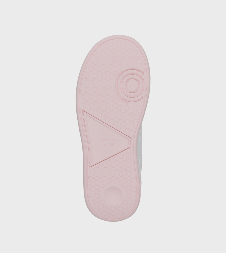 HERITAGE COURT III Contrast Trim Logo Detail Sneakers