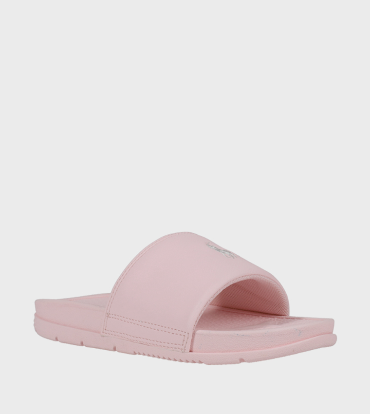FAIRVIEW Logo Embroidered Slides