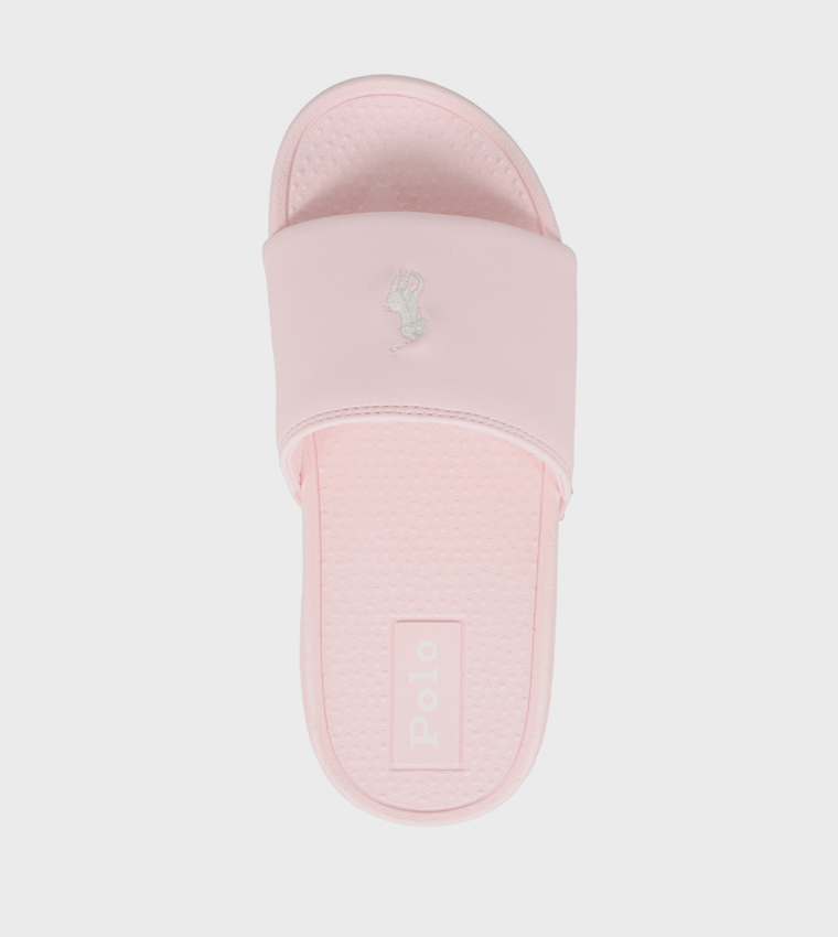 FAIRVIEW Logo Embroidered Slides