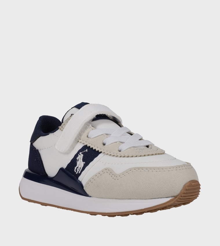 TRAIN 89 SPORT PS Color Block Velcro Sneakers