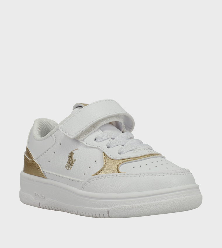 سنيكرز بشعار وبشريط فيلكرو