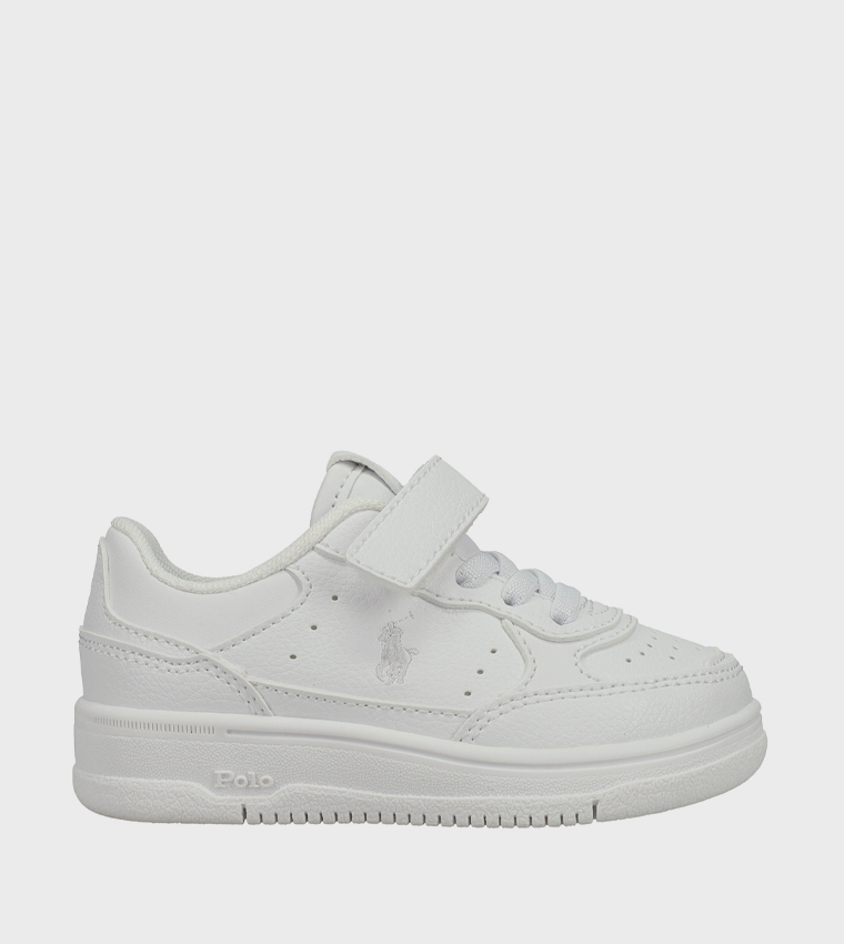 MASTERS COURT II PS Logo Embroidered Velcro Sneakers