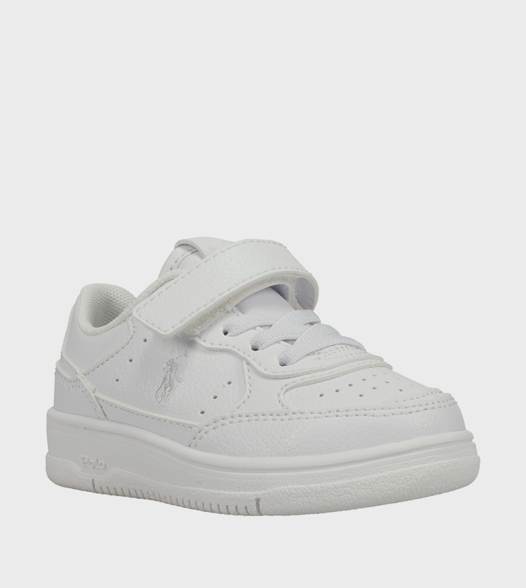 MASTERS COURT II PS Logo Embroidered Velcro Sneakers