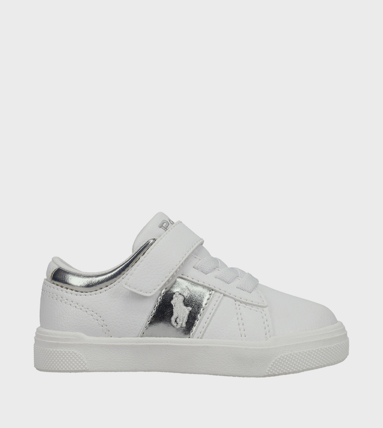 FRAZIER PS Logo Embroidered Velcro Sneakers