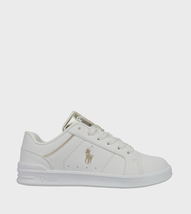 HERITAGE COURT IV Logo Embroidered Sneakers