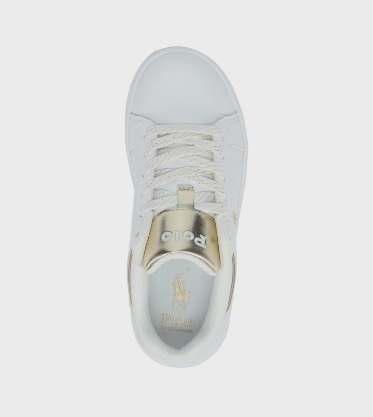 HERITAGE COURT IV Logo Embroidered Sneakers