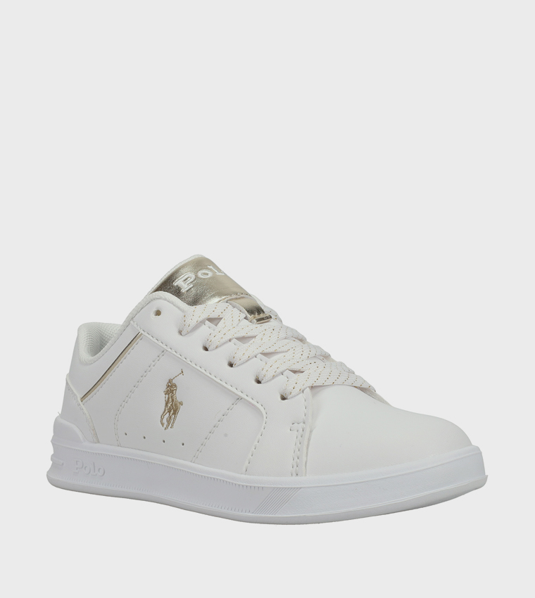 HERITAGE COURT IV Logo Embroidered Sneakers