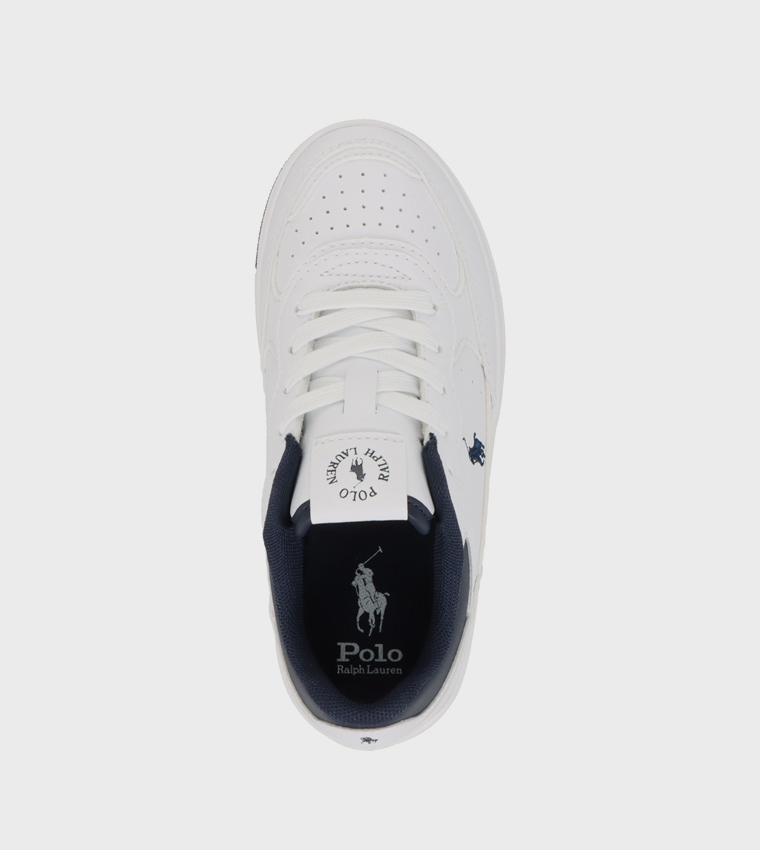 MASTERS COURT II Contrast Trim Logo Detail Sneakers