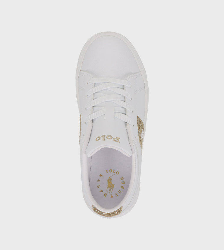 FRAZIER Contrast Trim Logo Detail Sneakers