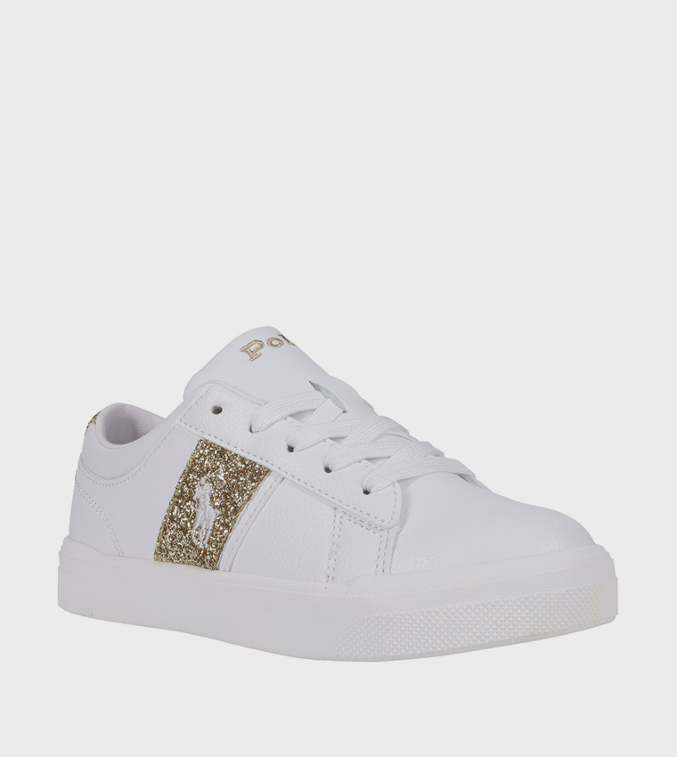 FRAZIER Contrast Trim Logo Detail Sneakers