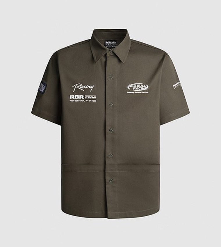 Printed Short Sleeves Pitlane Shirt