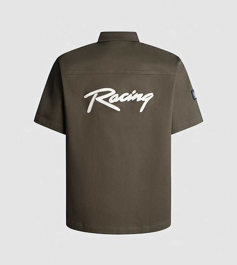 Printed Short Sleeves Pitlane Shirt
