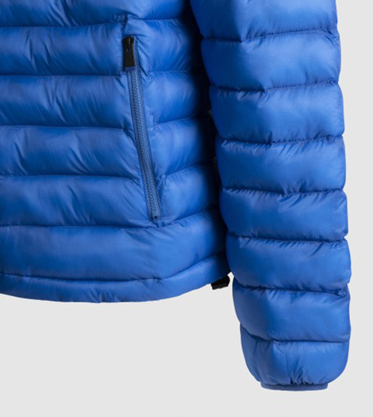 Zip-Through High Neck Puffer Jacket