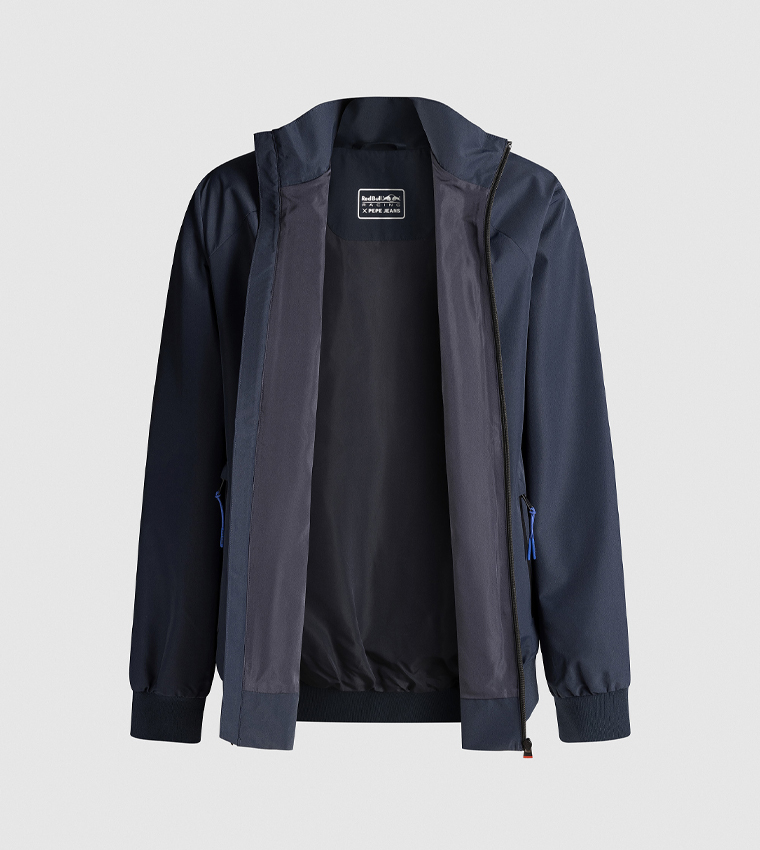 Printed Marina Windbreaker Jacket