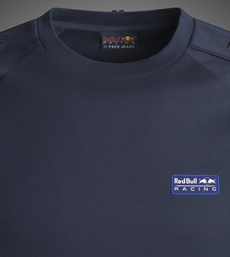 RBR Luxe Embossed Logo Tape T-Shirt