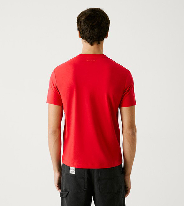 Logo Printed Crew Neck T-Shirt