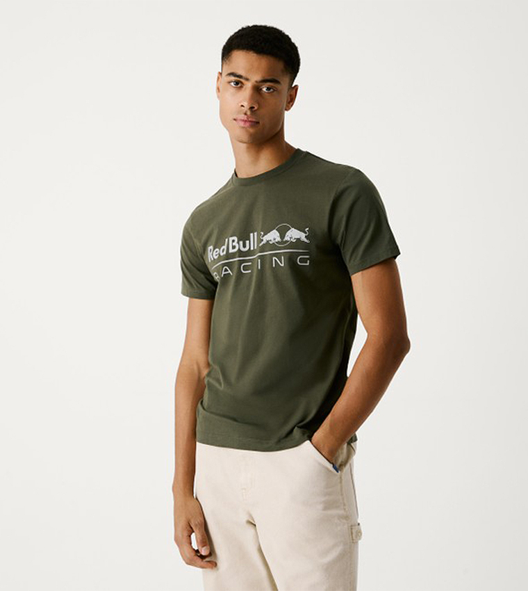Logo Printed Crew Neck T-Shirt