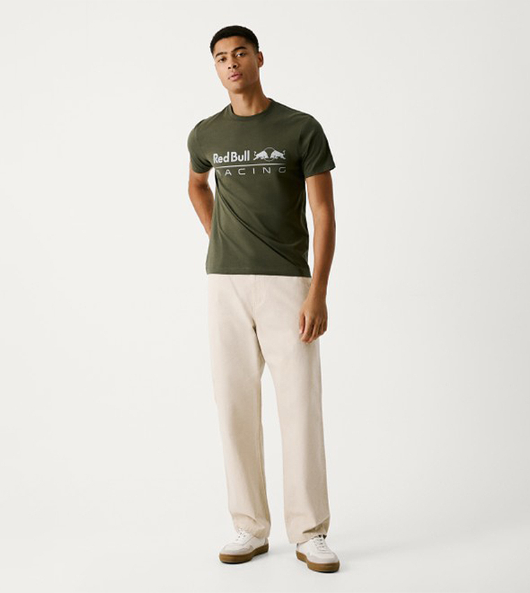 Logo Printed Crew Neck T-Shirt