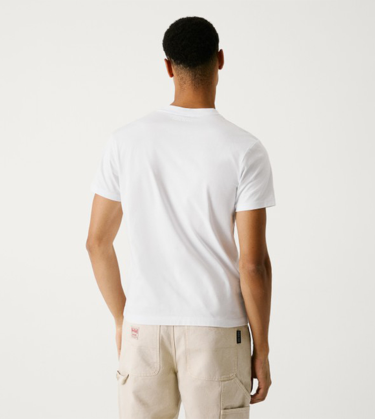 Logo Printed Crew Neck T-Shirt