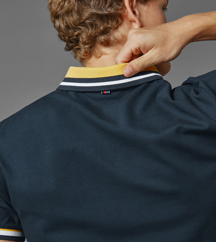 Red Bull Racing Striped Polo T-Shirt