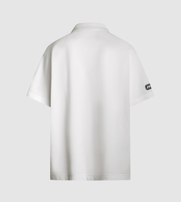 Logo Printed Short Sleeves Polo T-Shirt