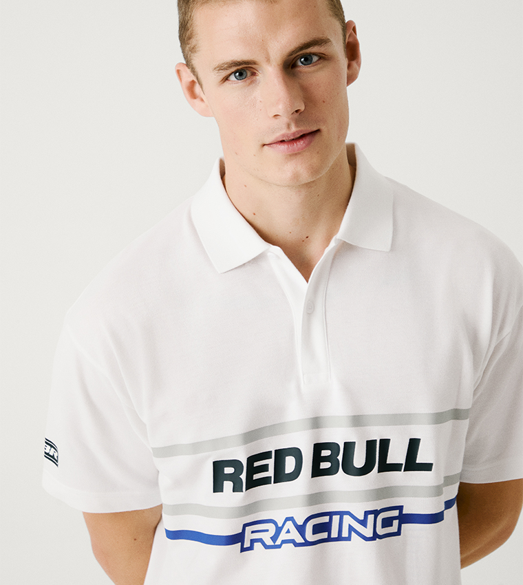 Logo Printed Short Sleeves Polo T-Shirt