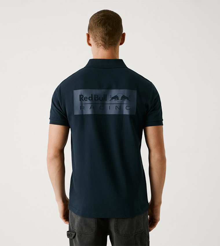 Logo Printed Short Sleeves Polo T-Shirt
