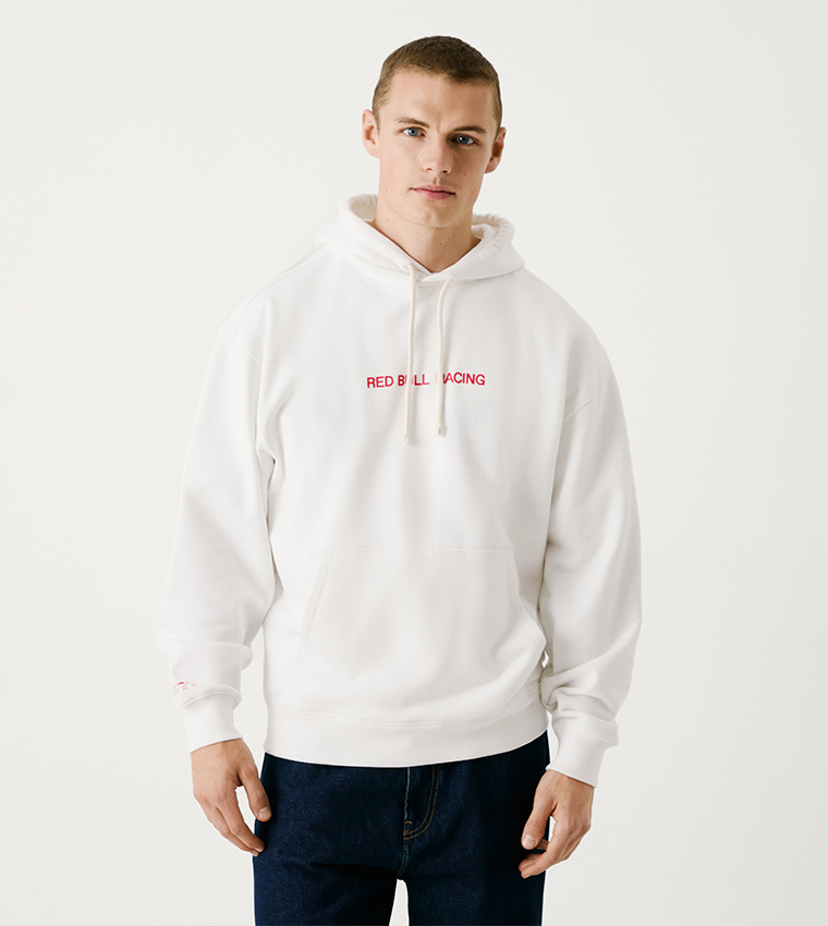 Logo Printed Long Sleeves Hoodie
