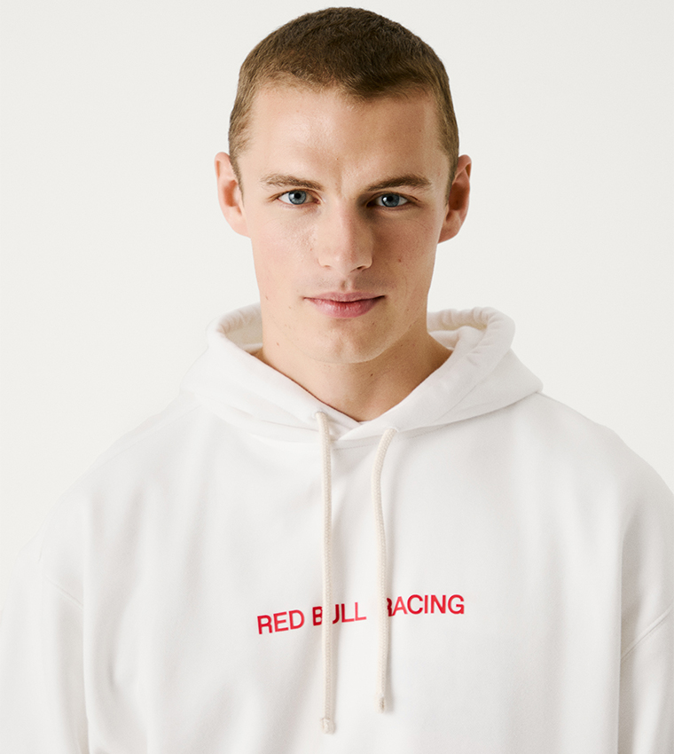 Logo Printed Long Sleeves Hoodie