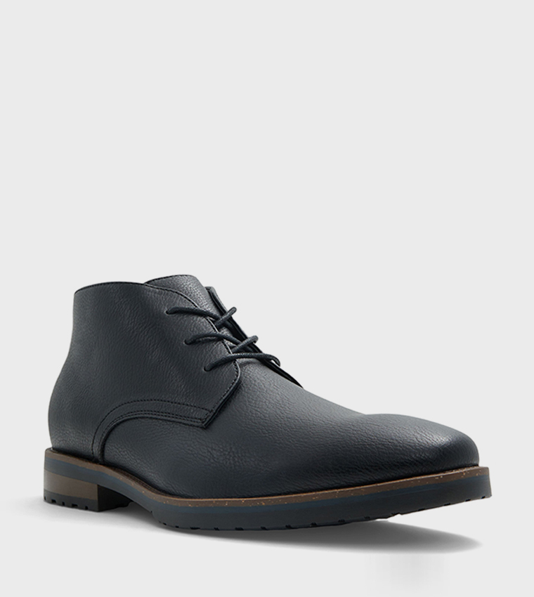 ROWLES Textured Formal Boots
